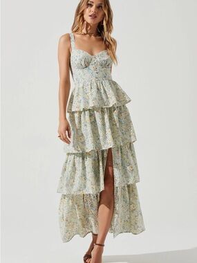 Astr | Dresses | Astr The Label Fritillaria Floral Maxi Dress | Poshmark